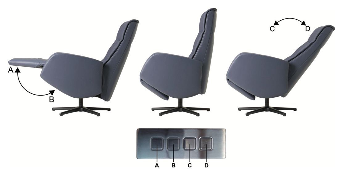 Handleiding voor het gebruik van uw Next fauteuil | relax Handleiding voor het gebruik van uw Twice fauteuil | relax